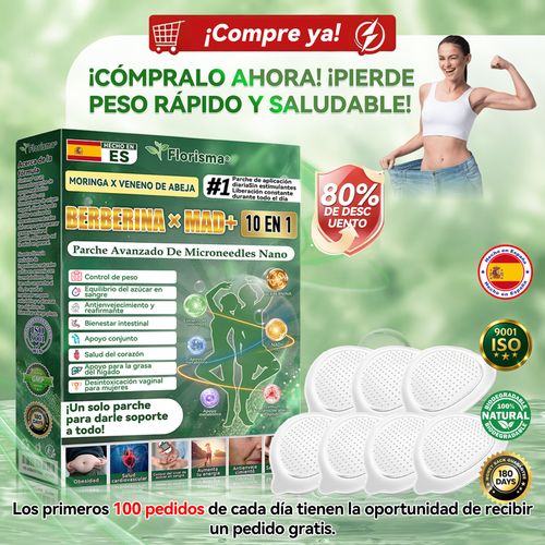 𝑇𝑖𝑒𝑛𝑑𝑎 𝑜𝑓𝑖𝑐𝑖𝑎𝑙 𝑑𝑒 𝐸𝑠𝑝𝑎ñ𝑎 🇪🇸  | 🧑‍⚕️🍉 𝐅𝐥𝐨𝐫𝐢𝐬𝐦𝐚® 𝑴𝒐𝒓𝒊𝒏𝒈𝒂 𝑩𝒆𝒓𝒃𝒆𝒓𝒊𝒏𝒂 10 𝑬𝒏 1 𝑷𝒂𝒓𝒄𝒉𝒆 𝑨𝒗𝒂𝒏𝒛𝒂𝒅𝒐 𝑫𝒆 𝑴𝒊𝒄𝒓𝒐𝒏𝒆𝒆𝒅𝒍𝒆𝒔 𝑵𝒂𝒏𝒐