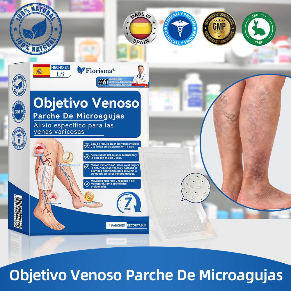 ✅𝐅𝐥𝐨𝐫𝐢𝐬𝐦𝐚®𝐎𝐛𝐣𝐞𝐭𝐢𝐯𝐨 𝐕𝐞𝐧𝐨𝐬𝐨 𝐏𝐚𝐫𝐜𝐡𝐞 𝐃𝐞 𝐌𝐢𝐜𝐫𝐨𝐚𝐠𝐮𝐣𝐚𝐬🩹🩹⚡Alivio instantáneo, resultados a largo plazo