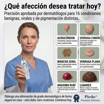 🏥🛒𝐏𝐢𝐜𝐝𝐨®  Borrador de Verrugas y Manchas en 7 Días (𝐀𝐩𝐥𝐢𝐜𝐚𝐝𝐨𝐫 𝐫𝐨𝐥𝐥-𝐨𝐧: 𝐬𝐢𝐧 𝐝𝐨𝐥𝐨𝐫 𝐧𝐢 𝐜𝐢𝐜𝐚𝐭𝐫𝐢𝐜𝐞𝐬)