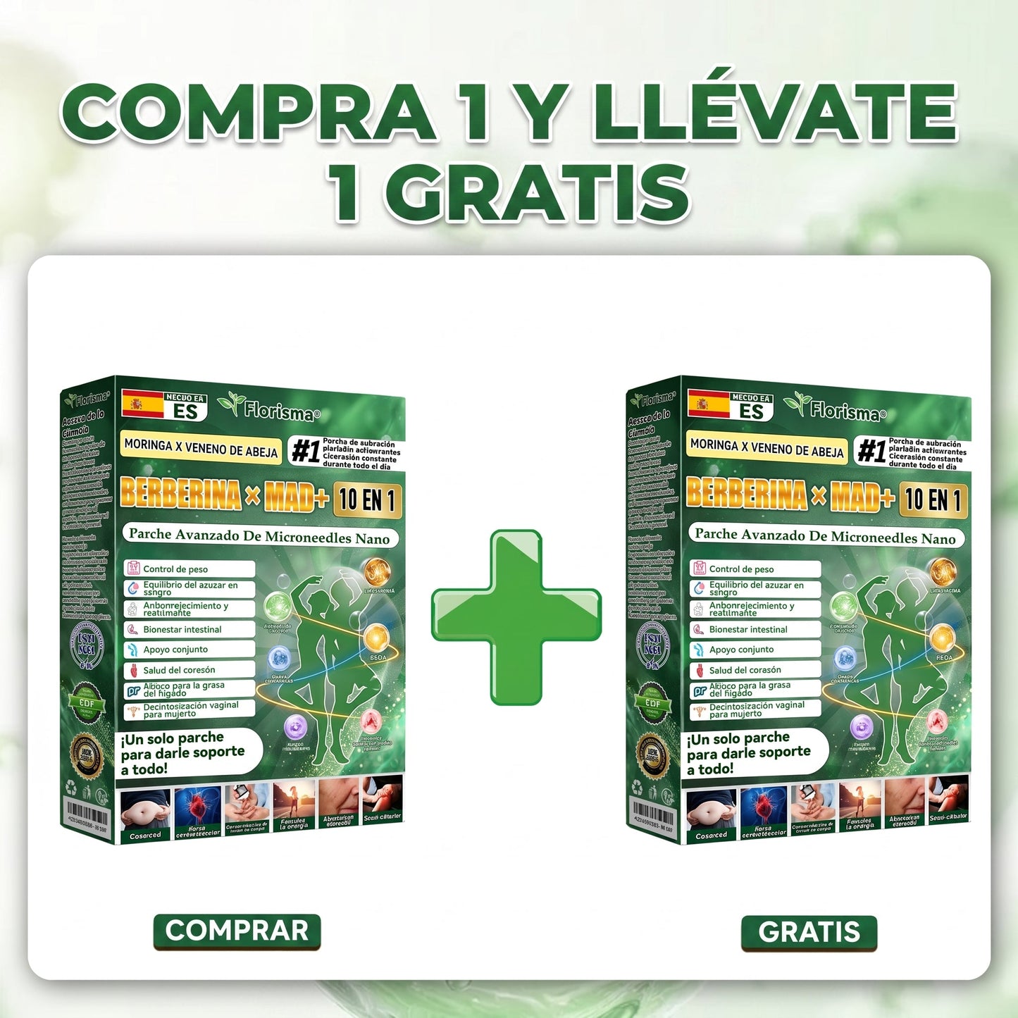 𝑇𝑖𝑒𝑛𝑑𝑎 𝑜𝑓𝑖𝑐𝑖𝑎𝑙 𝑑𝑒 𝐸𝑠𝑝𝑎ñ𝑎 🇪🇸  | 🧑‍⚕️🍉 𝐅𝐥𝐨𝐫𝐢𝐬𝐦𝐚® 𝑴𝒐𝒓𝒊𝒏𝒈𝒂 𝑩𝒆𝒓𝒃𝒆𝒓𝒊𝒏𝒂 10 𝑬𝒏 1 𝑷𝒂𝒓𝒄𝒉𝒆 𝑨𝒗𝒂𝒏𝒛𝒂𝒅𝒐 𝑫𝒆 𝑴𝒊𝒄𝒓𝒐𝒏𝒆𝒆𝒅𝒍𝒆𝒔 𝑵𝒂𝒏𝒐